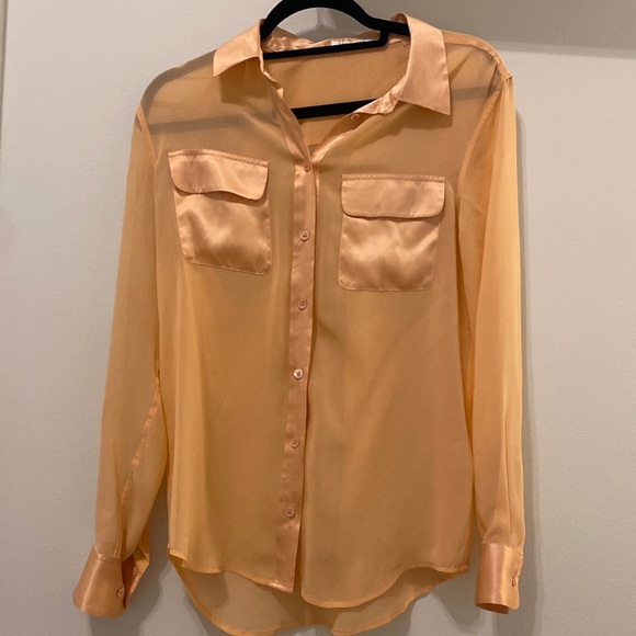 Equipment Salmon Blouse - Picture 1 of 3